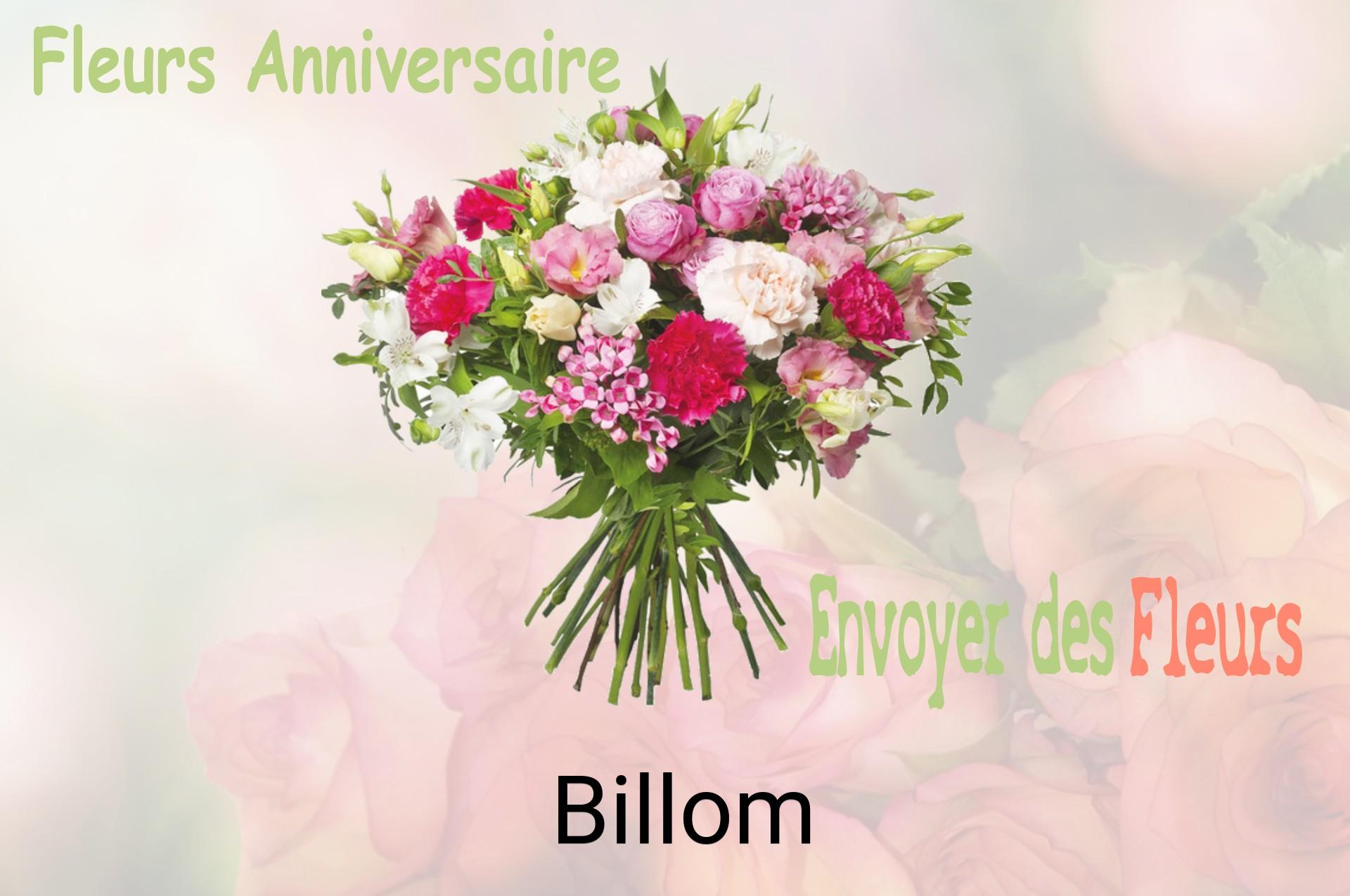 Bouquet de fleurs d’anniversaire livré à Billom